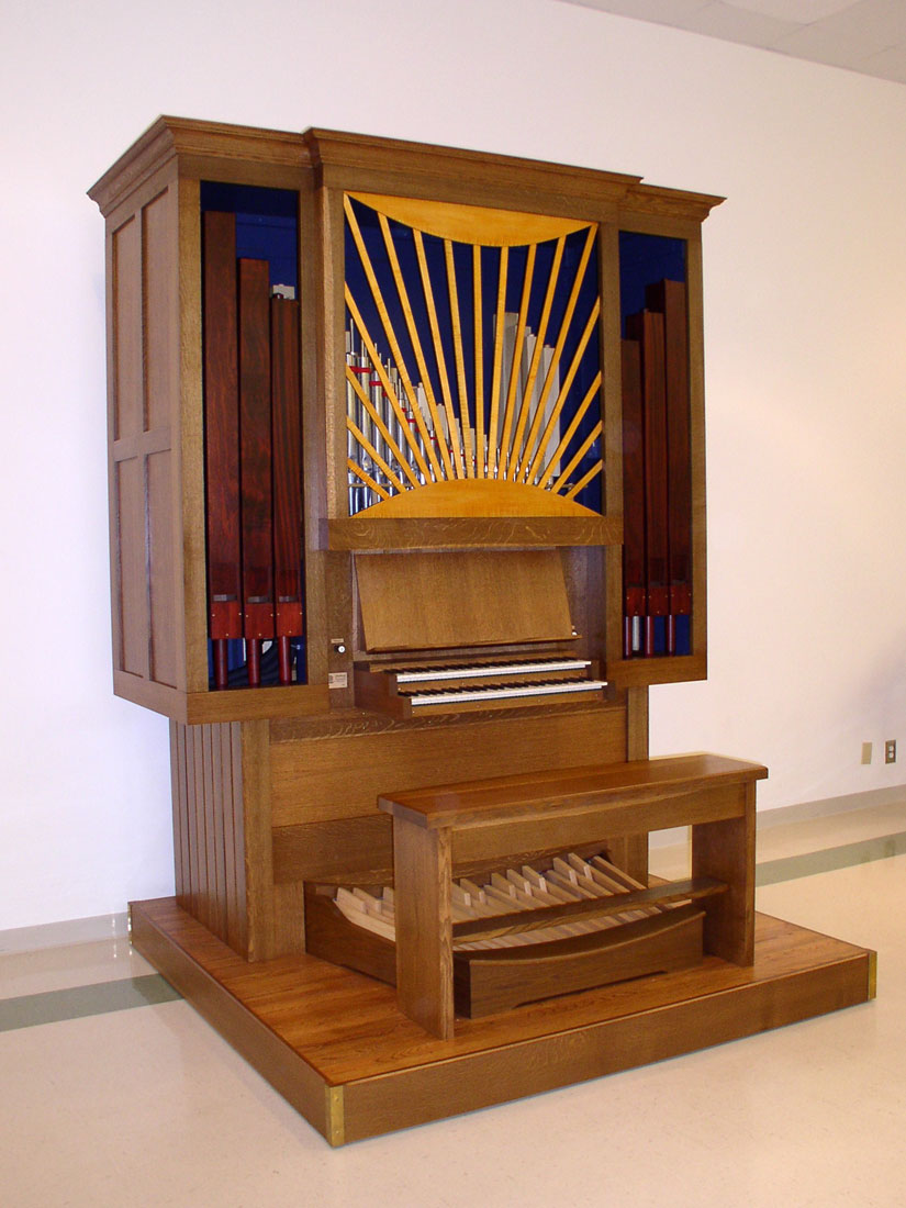 pipe organ tracker brooks hall piedmont college